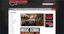 Desktop Screenshot of lazonemusicale.com